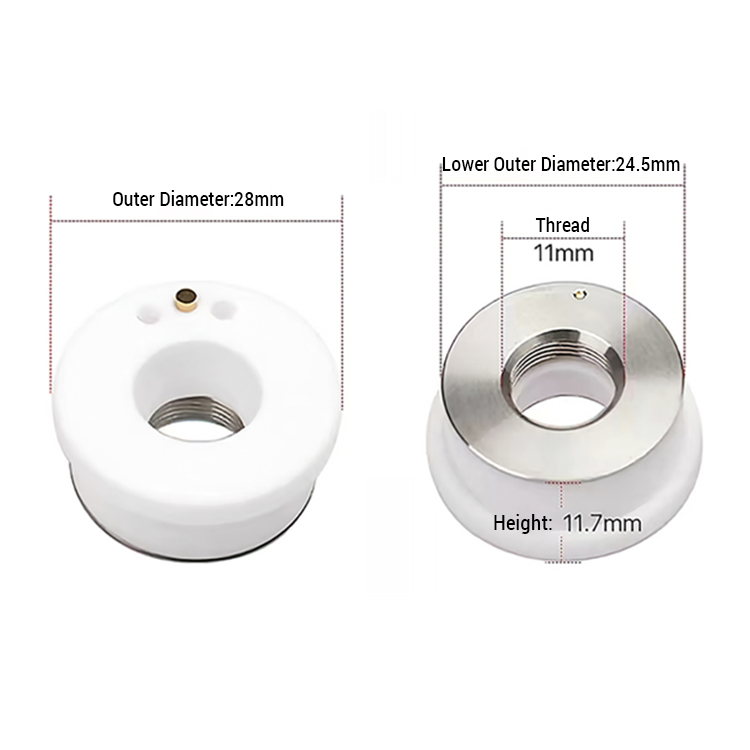 28mm 레이저 세라믹 링