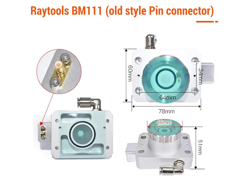 1064nm レーザー センサー コンデンサー ヘッド