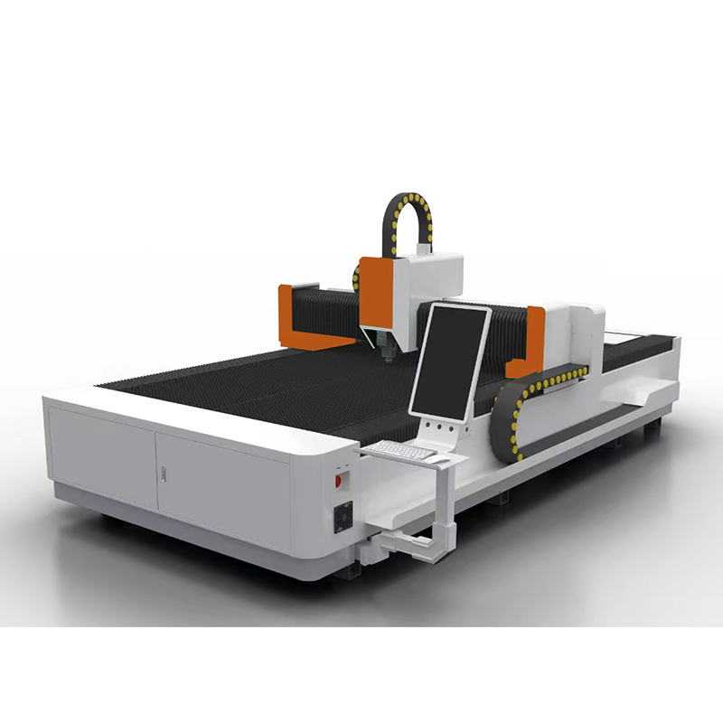 1.5 किलोवाट फाइबर लेजर फ्लैटबेड काटने की मशीन