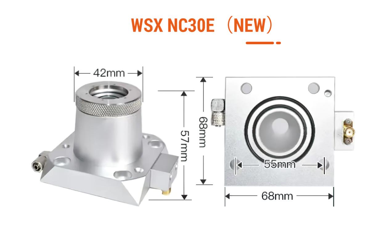 تصميم جديد لرأس مكثف مستشعر الليزر